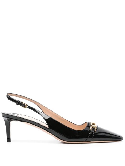 TOM FORD Whitney slingback patent-leather pumps - Black - zdjęcie produktu nr 1