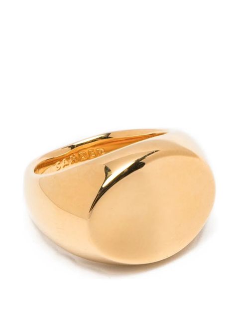 Jil Sander signet ring - Gold - zdjęcie produktu nr 1