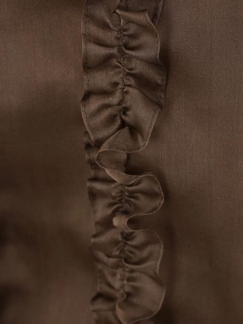 Cecilie Bahnsen Ocean midi skirt - Brown