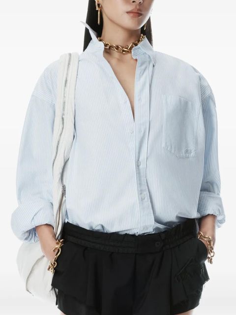 Alexander Wang oversized shirt - Blue