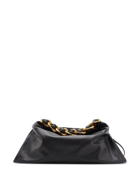 Burberry medium Swan leather shoulder bag - Black - zdjęcie produktu nr 1