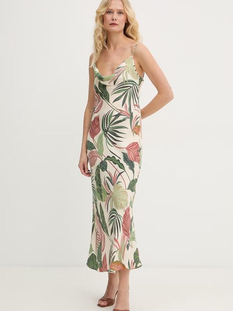 Guess sukienka bieliźniana z wiskozą AKILINA - zdjęcie produktu nr 1