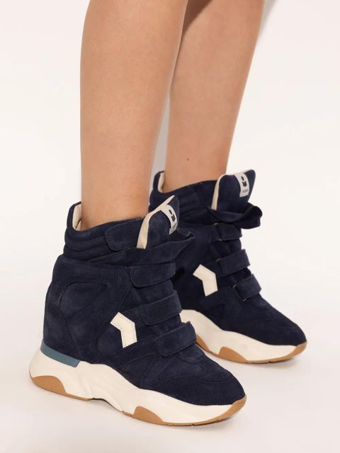 ISABEL MARANT Balskee touch-strap sneakers - Blue - zdjęcie produktu nr 2