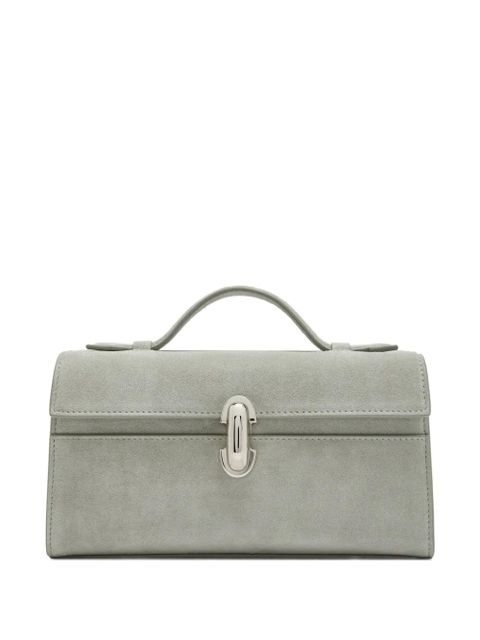 Savette Symmetry suede tote bag - Grey - zdjęcie produktu nr 1