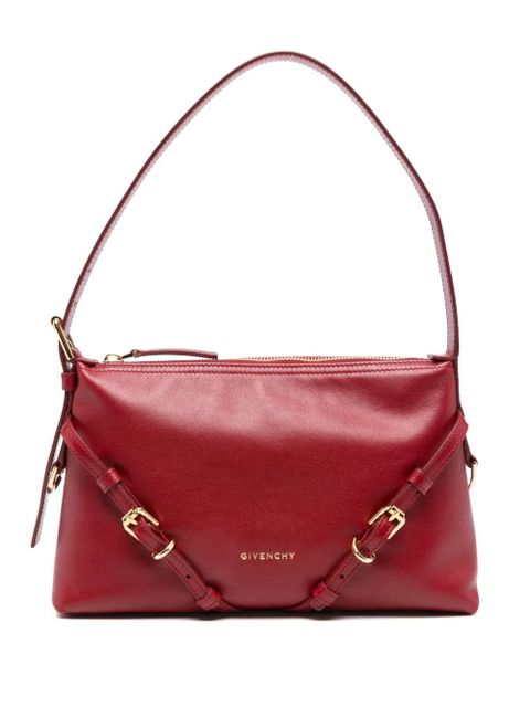 Givenchy mini Voyou buckle-detail leather tote bag - Red