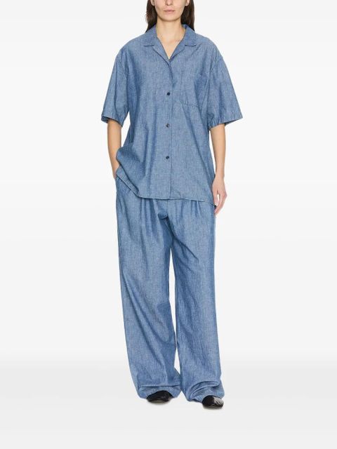 The Row short-sleeve collared shirt - Blue - zdjęcie produktu nr 2