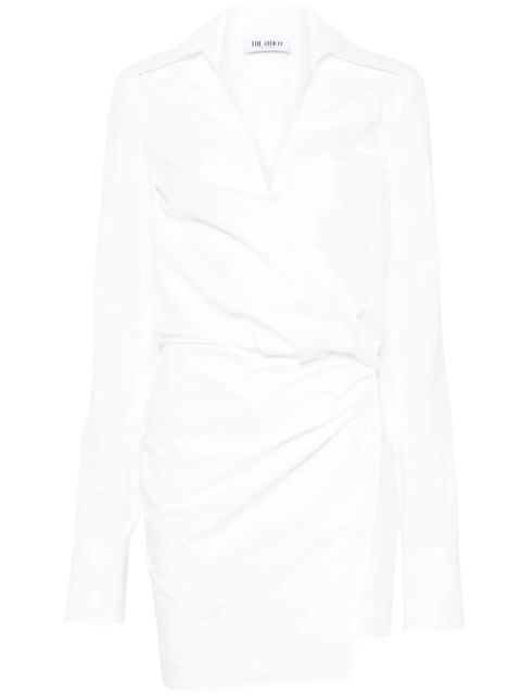 The Attico cotton shirt dress - White - zdjęcie produktu nr 1