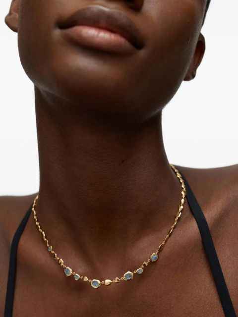 Monica Vinader Odyssey aquamarine necklace - Gold - zdjęcie produktu nr 2