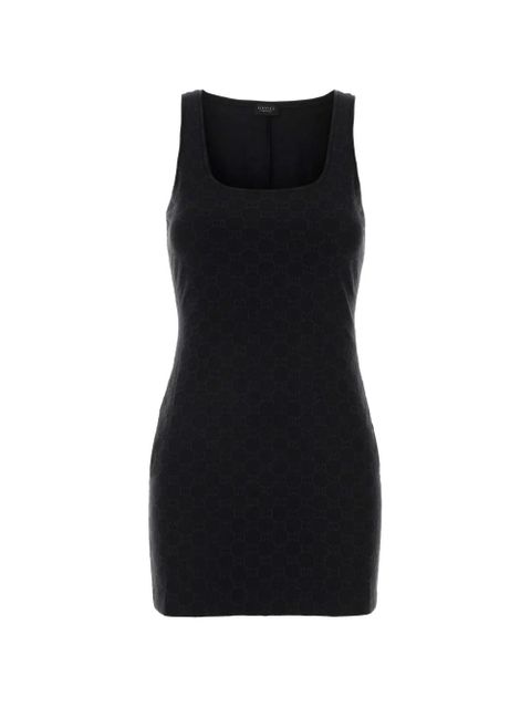 Gucci jacquard jersey mini dress - Black - zdjęcie produktu nr 1