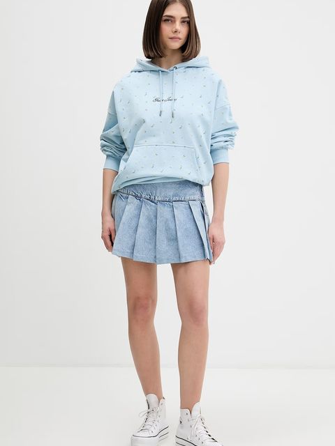 Guess Jeans bluza z kapturem damska bawełniana - zdjęcie produktu nr 1