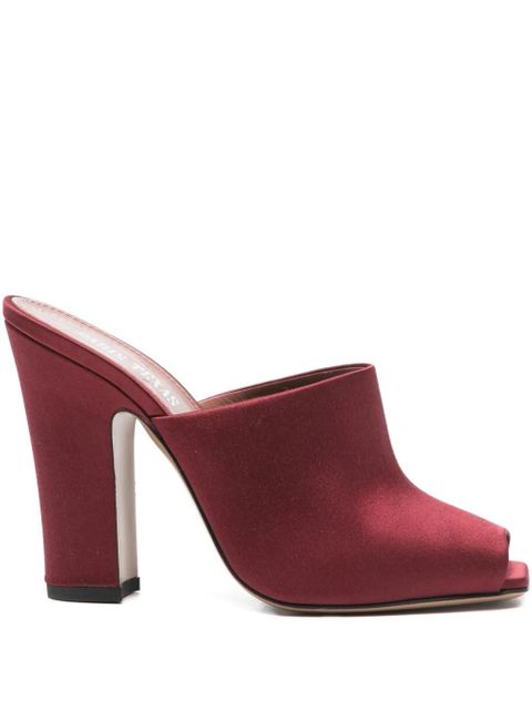 Paris Texas Rosie heeled mules - Red - zdjęcie produktu nr 1