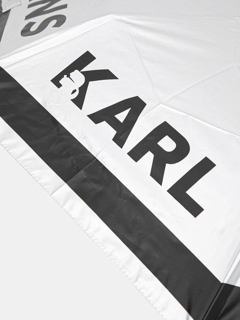 Karl Lagerfeld Jeans parasol kolor srebrny A1W50073