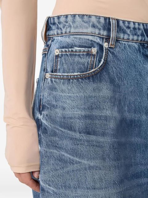 Sportmax Dangri five-pocket oversized jeans - Blue