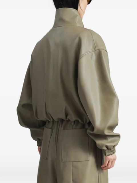 The Frankie Shop zip pocket jacket - Green