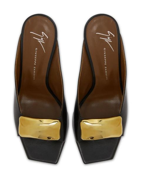 Giuseppe Zanotti 90mm GZ Mya Stone sandals - Black