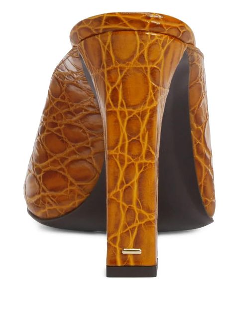 Giuseppe Zanotti 90mm Mya sandals - Orange - zdjęcie produktu nr 2