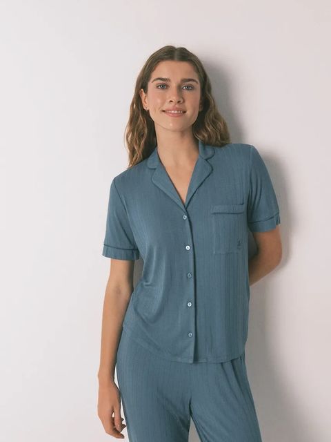 women'secret piżama damska kolor zielony 3592437 - zdjęcie produktu nr 2