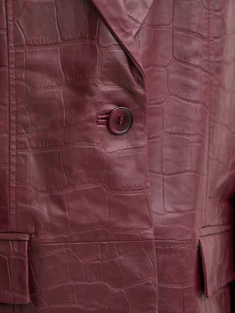 Gestuz marynarka skórzana