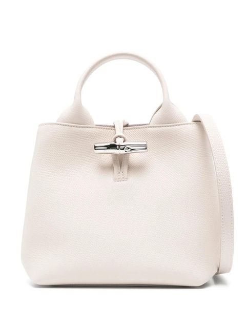 Longchamp Le Roseau S handbag - White - zdjęcie produktu nr 1