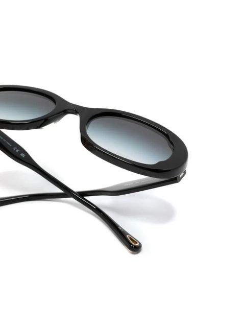 Chloé Eyewear Lilli round-frame sunglasses - Black