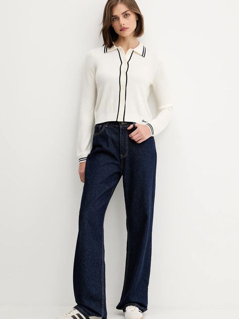 Guess Jeans kardigan z domieszką wełny - zdjęcie produktu nr 1