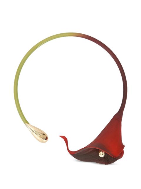 Cult Gaia calla-lily choker - Gold - zdjęcie produktu nr 1