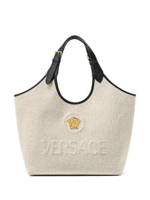 Versace Medusa-emblem tote bag - Neutrals - zdjęcie produktu nr 1