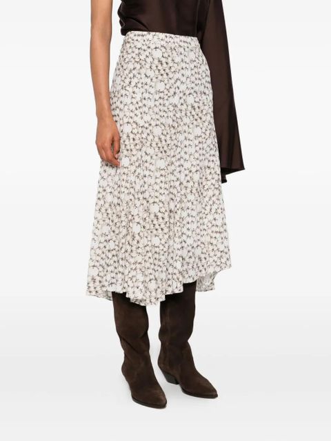 ISABEL MARANT Hortensia midi skirt - White