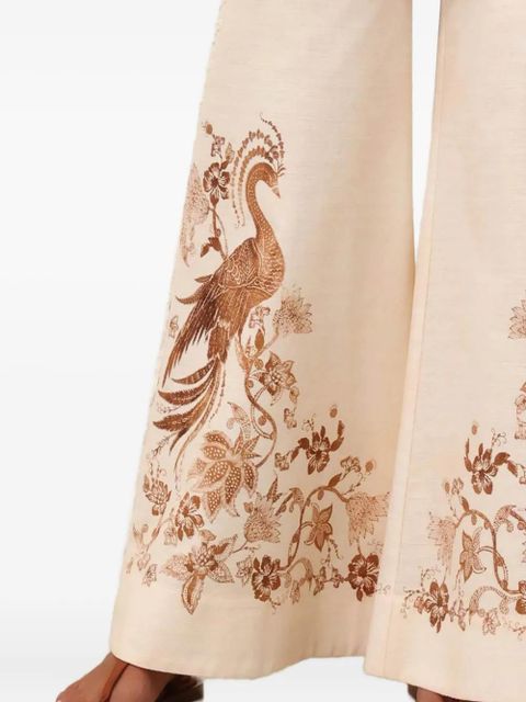 ZIMMERMANN embroidered trousers - Neutrals - zdjęcie produktu nr 2