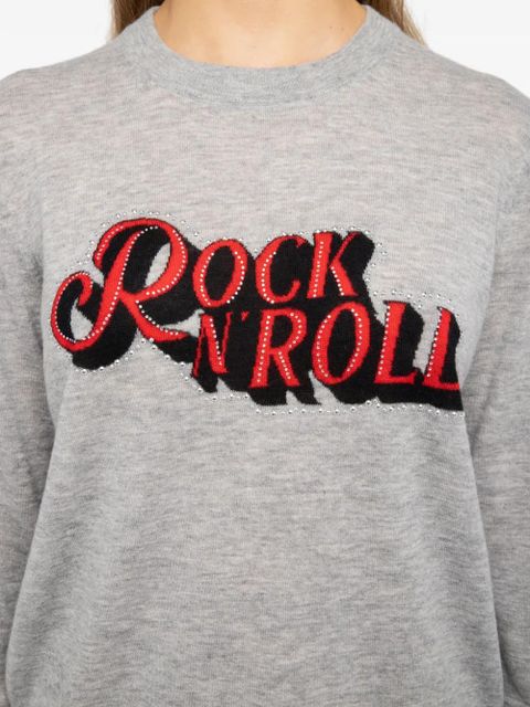 Zadig&Voltaire embellished sweater - Grey