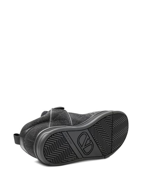 Valentino Garavani lace-up fastening sneakers - Black