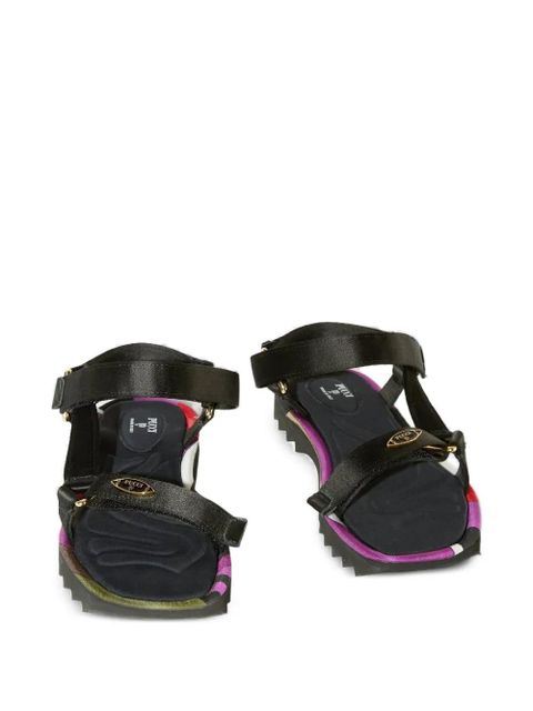 PUCCI Crush sandals - Black