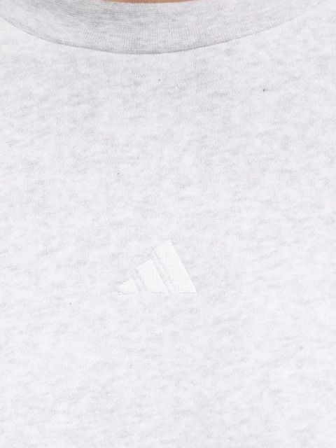 adidas bluza Essentials damska kolor szary melanżowa JI6060