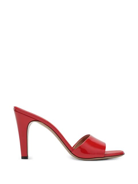 Ferragamo stripe detail sandals - Red - zdjęcie produktu nr 1