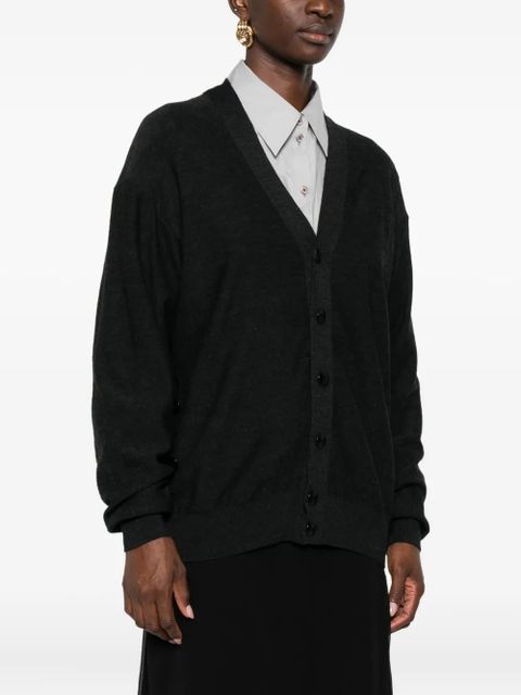 LEMAIRE button-down cardigan - Black