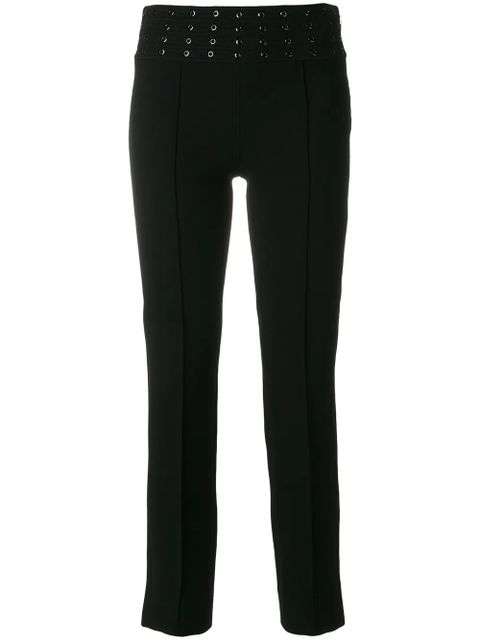 PUCCI embellished waist cropped trousers - Black - zdjęcie produktu nr 1