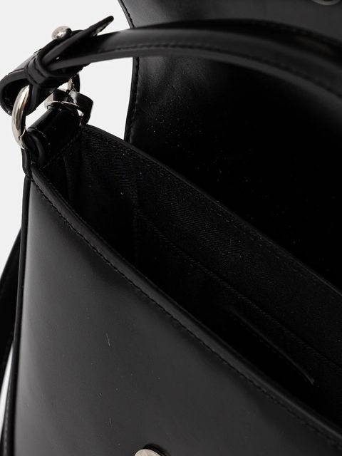 Answear.LAB torebka skórzana kolor czarny