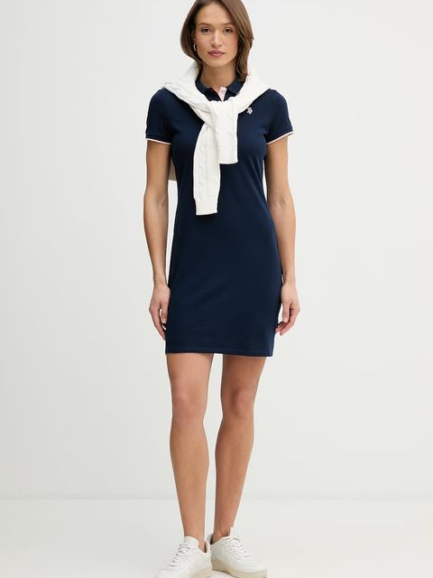 U.S. Polo Assn. sukienka bawełniana POLO DRESS - zdjęcie produktu nr 1