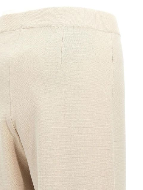 Max Mara Dula elastic-waistband knit trousers - Neutrals