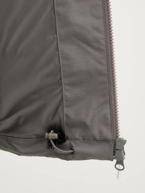 adidas by Stella McCartney kurtka przeciwdeszczowa TrueNature Earth Collage damska kolor zielony przejściowa oversize JF8480