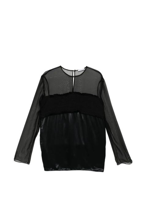 Ferragamo panelled top - Black - zdjęcie produktu nr 1