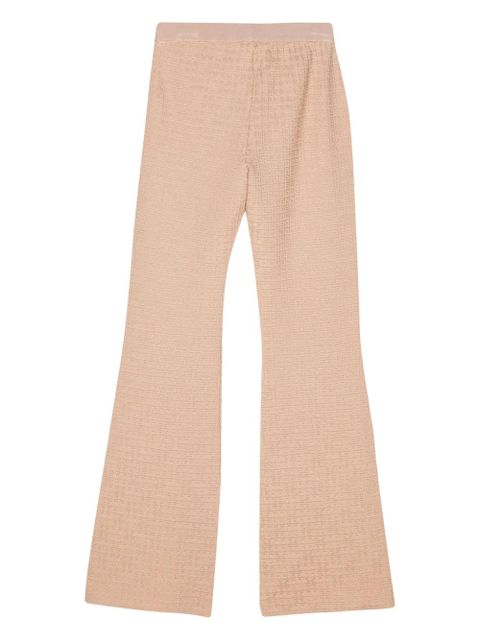 Givenchy 4G-jacquard flared trousers - Neutrals - zdjęcie produktu nr 2