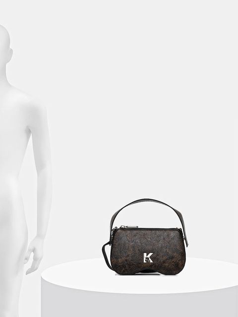 Karl Lagerfeld Jeans torebka kolor brązowy A4W30282 - zdjęcie produktu nr 2