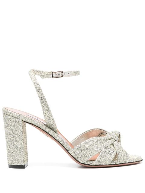 Aquazzura 85mm Nina Sandals - Yellow - zdjęcie produktu nr 1