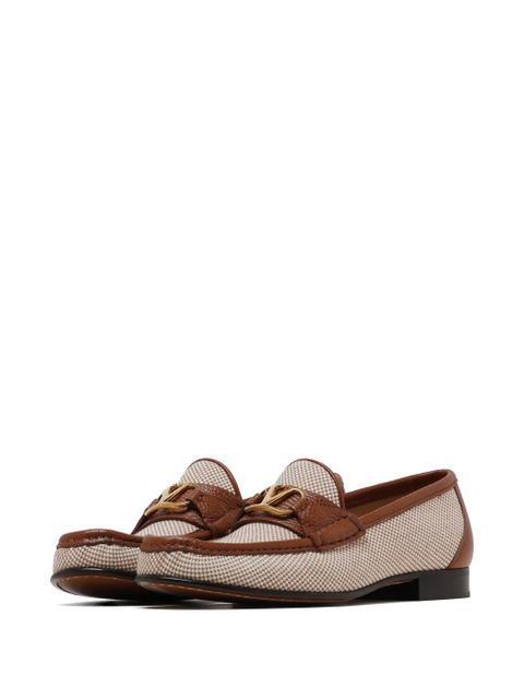 Valentino Garavani logo loafers - Neutrals - zdjęcie produktu nr 2