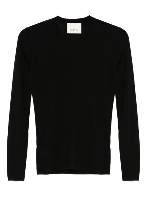 ISABEL MARANT crew-neck sweater - Black - zdjęcie produktu nr 1