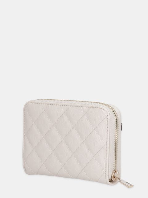 Guess portfel IDRA damski kolor beżowy SWGG81 57140