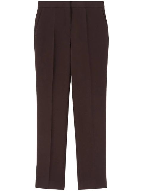 Jil Sander pleated mid-rise tailored trousers - Black - zdjęcie produktu nr 1