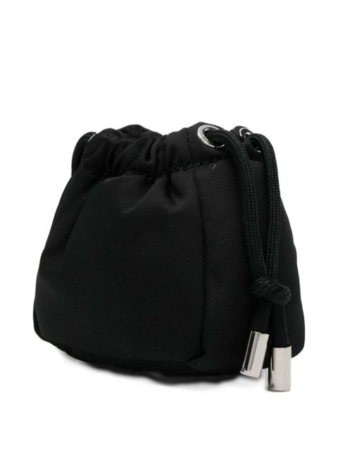 Vivienne Westwood Nano Hilary Orb-detail drawstring mini bag - Black