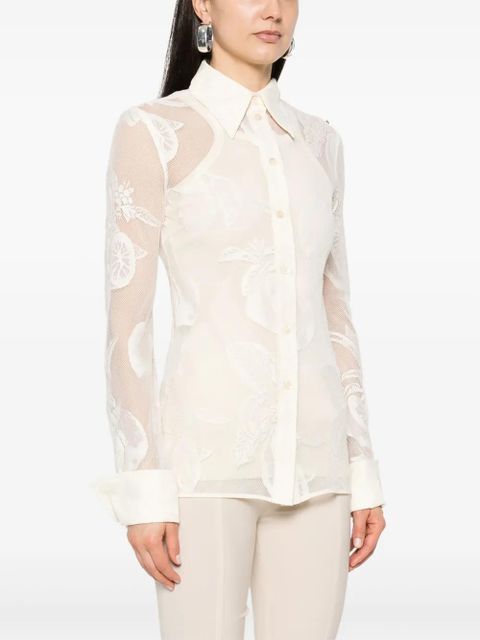 Sportmax Asti mesh shirt - Neutrals - zdjęcie produktu nr 2
